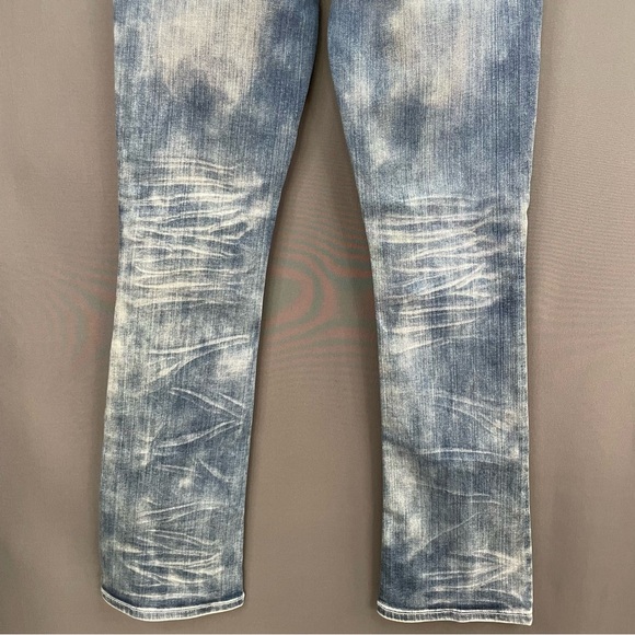 AFFLICTION bedazzled acid wash bootcut jeans - Picture 6 of 13
